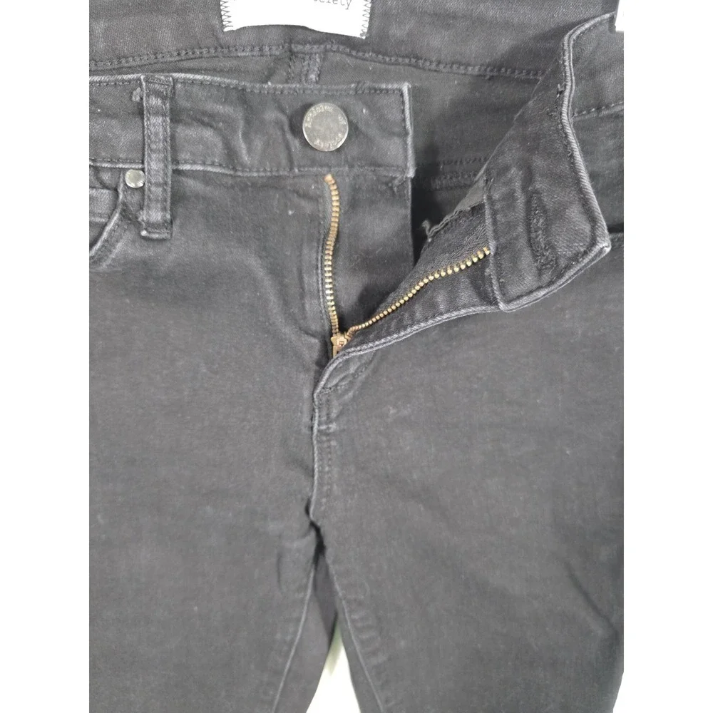 Articles of Society Black Skinny Jeans Women's 26 Stretch Mid Rise Denim